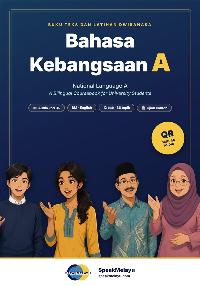Bahasa Kebangsaan A book cover